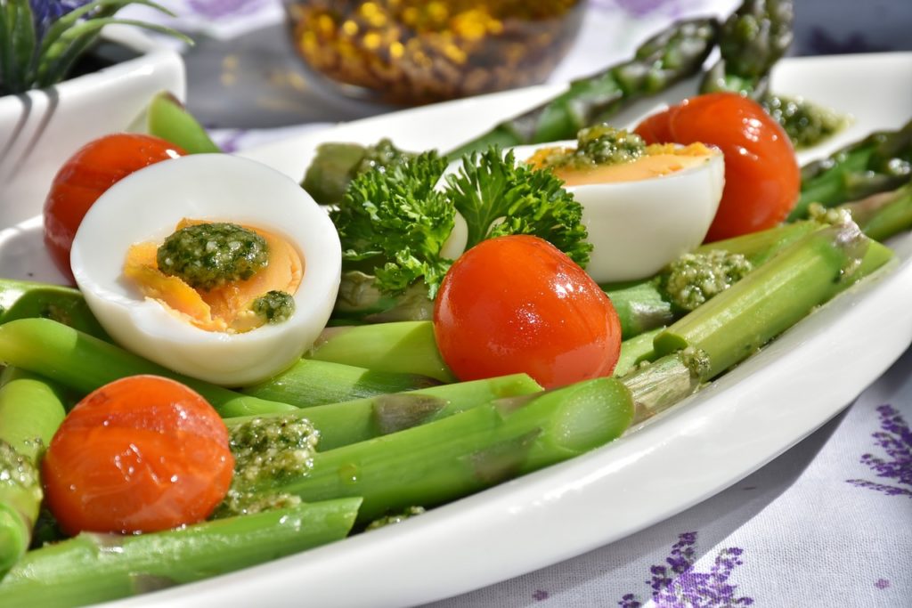 Healthy Food in Breakfast Buffet